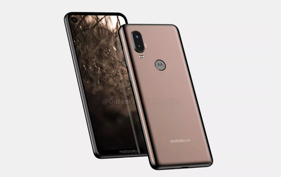 Render Motorola P40 / fot. OnLeaks