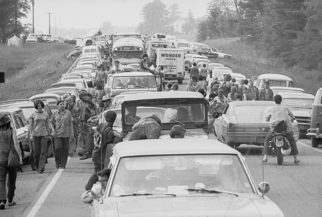 Fani w drodze na Woodstock 1969