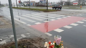 Toruń: Znicze na miejscu tragedii
