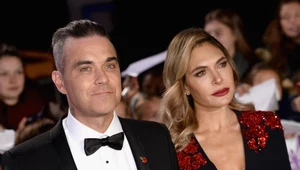 Robbie Williams z żoną Aydą Field