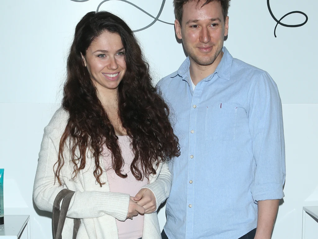 Jakub Świderski z żoną