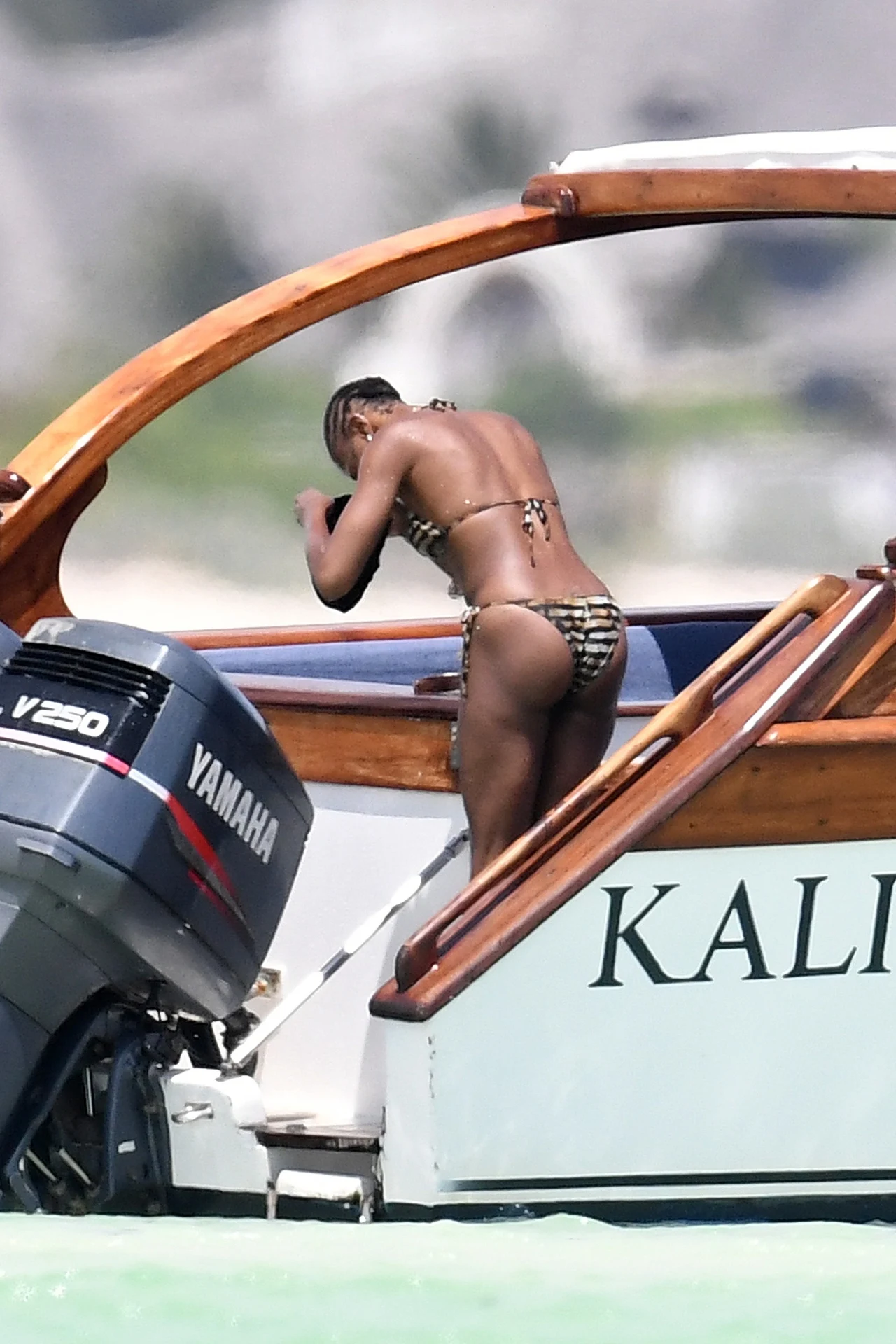 Naomi Campbell bez peruki Naomi Campbell bez peruki