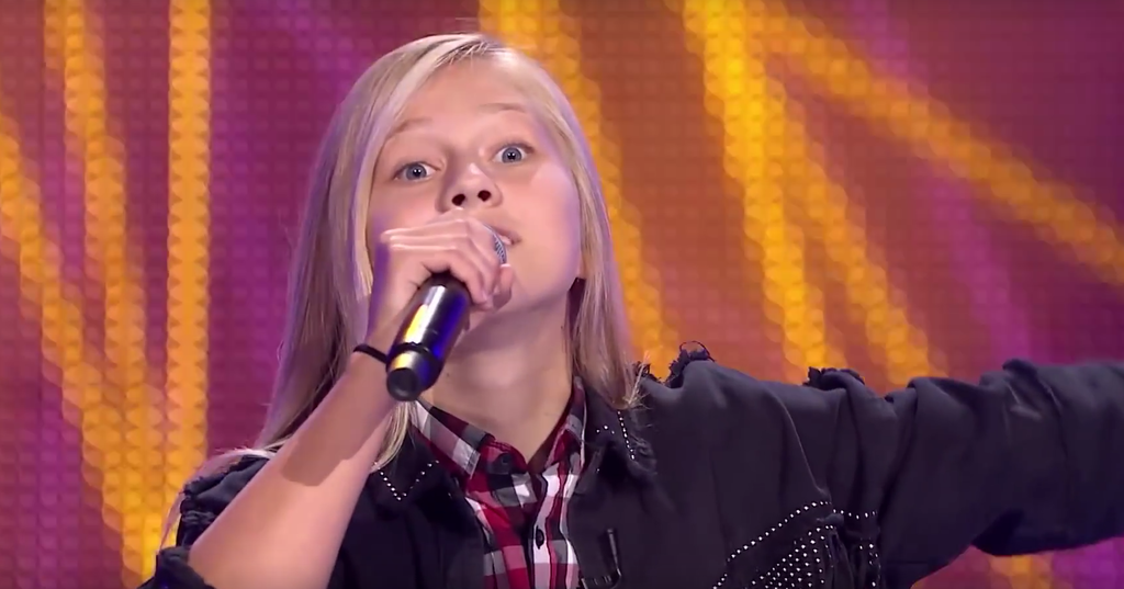 Marysia Nowak w "The Voice Kids"