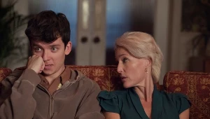 Asa Butterfield, Gillian Anderson