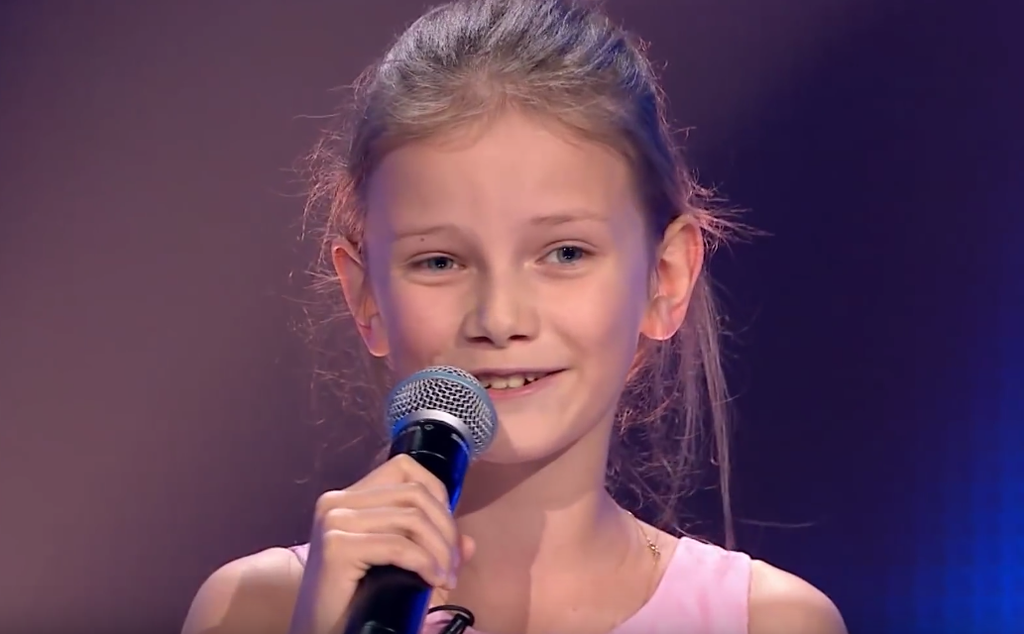 Nina Kicińska w "The Voice Kids"