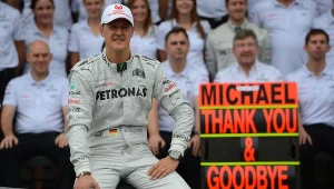 Michael Schumacher na początku kariery. 