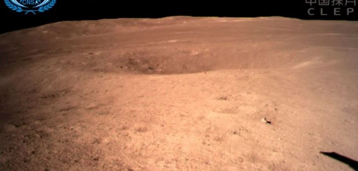 Widok z pokładu Chang'e 4 - 03.01.2019 Widok z pokładu Chang'e 4 - 03.01.2019