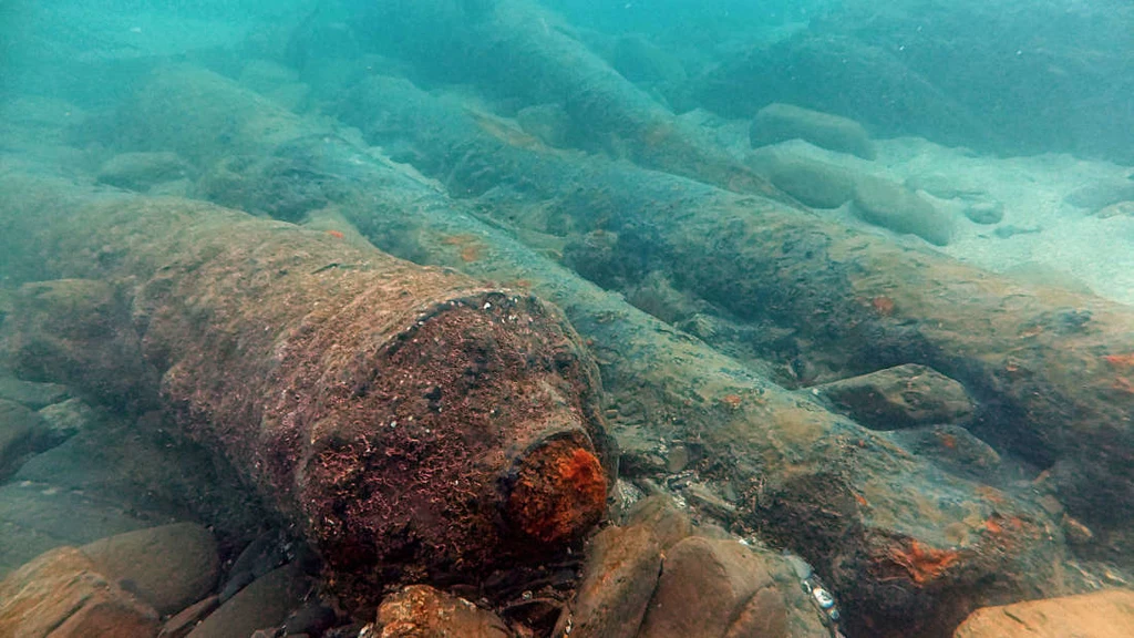 Wrak Schiedam skrywa jeszcze wiele tajemnic /Fot. Cornwall Maritime Archaeology