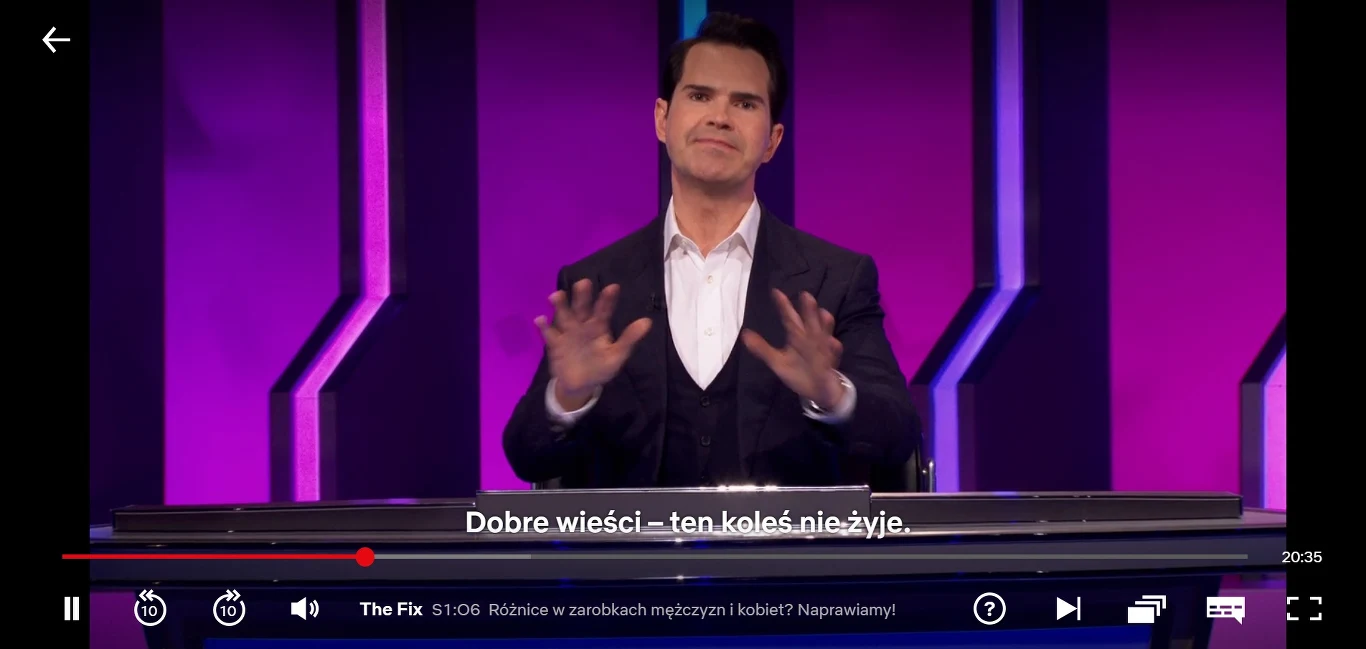 Komik poinformował, że Mikke nie żyje (Screen: netflix.com)