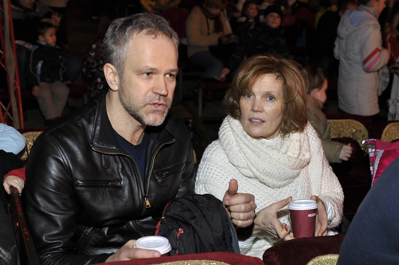 Radosław Pazura i Dorota Chotecka