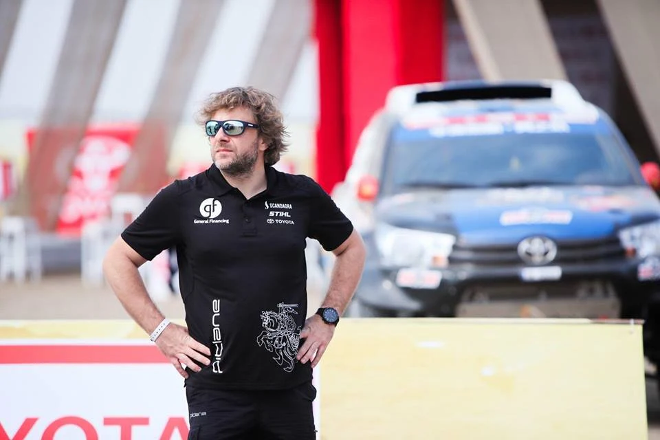 Toyota Hilux Black Hawk V litewsko-polskiego teamu Pitlane