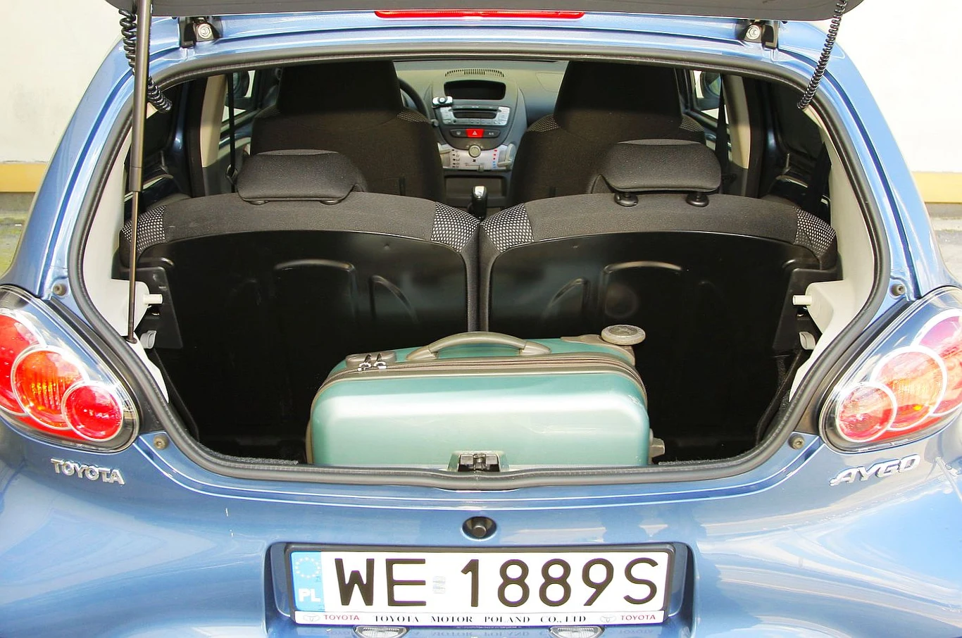 aygo bagażnik