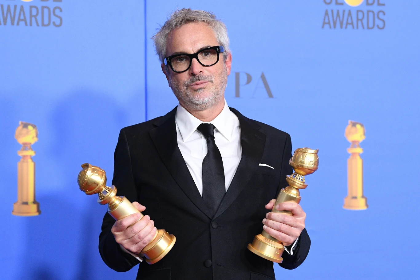 Alfonso Cuaron, twórca "Romy", ze statuetkami dla najlepszego reżysera i za najlepszego film zagraniczny