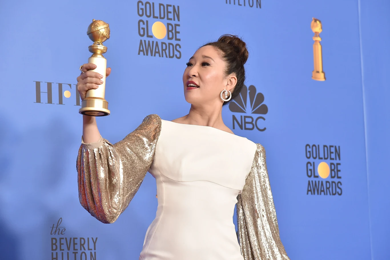 Najlepsza aktorka w serialu dramatycznym: Sandra Oh ("Obsesja Eve")