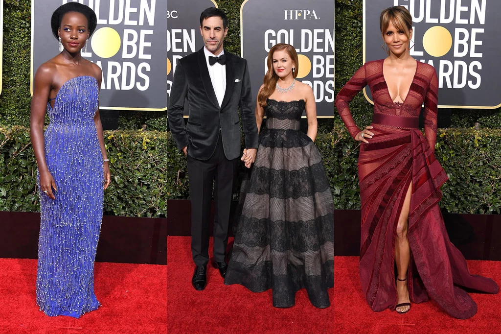 Lupita Nyong'o, Sacha Baron Cohen i Isla Fisher, Halle Berry