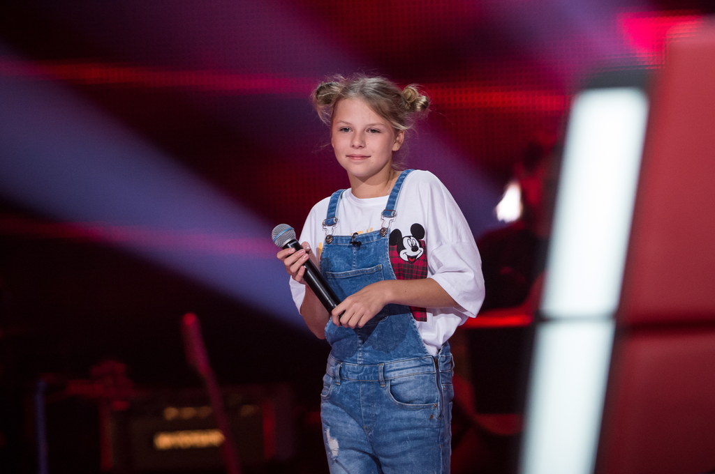 Oliwia Walicka w "The Voice Kids"