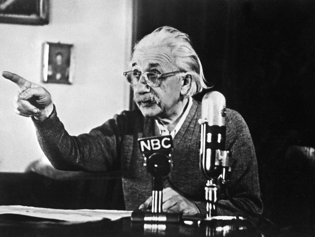 Albert Einstein, zdjęcie z 1950 roku