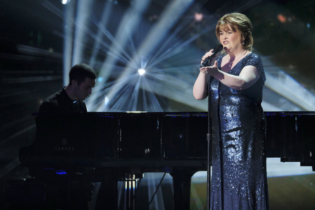 Susan Boyle w programie "America's Got Talent: The Champions" 