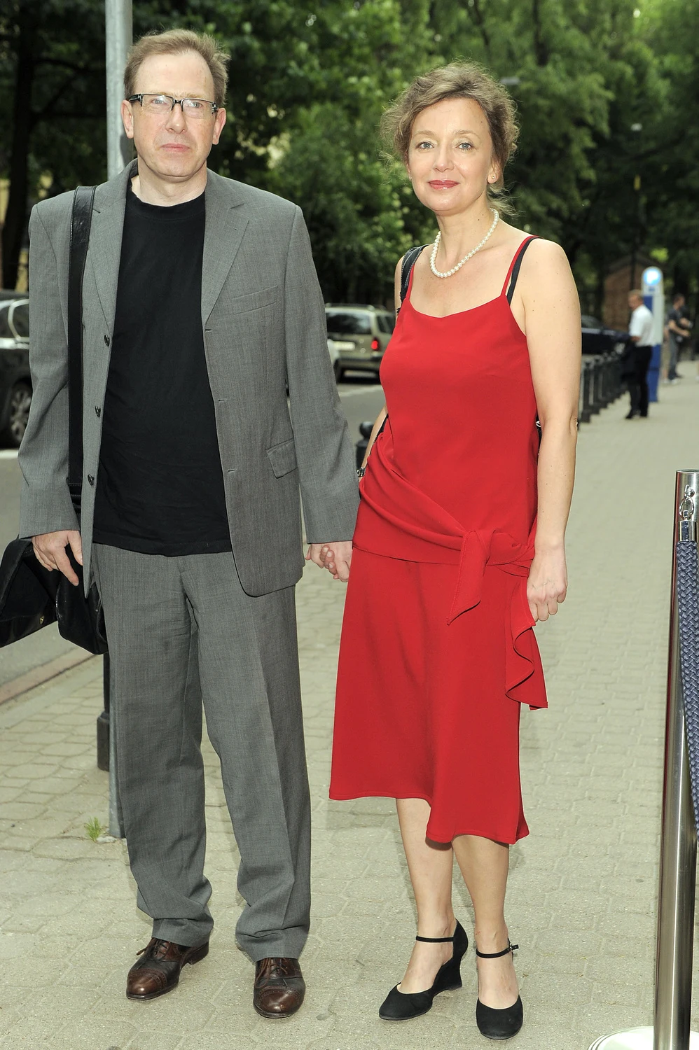 Marta Klubowicz z ukochanym, Fredem Apke