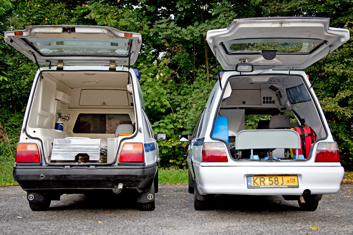 Niektóre polonezy dla oszczędności wyposażano w instalację LPG. Pacjent - świadomie lub nie - leżał na butli z gazem Niektóre polonezy dla oszczędności wyposażano w instalację LPG. Pacjent - świadomie lub nie - leżał na butli z gazem