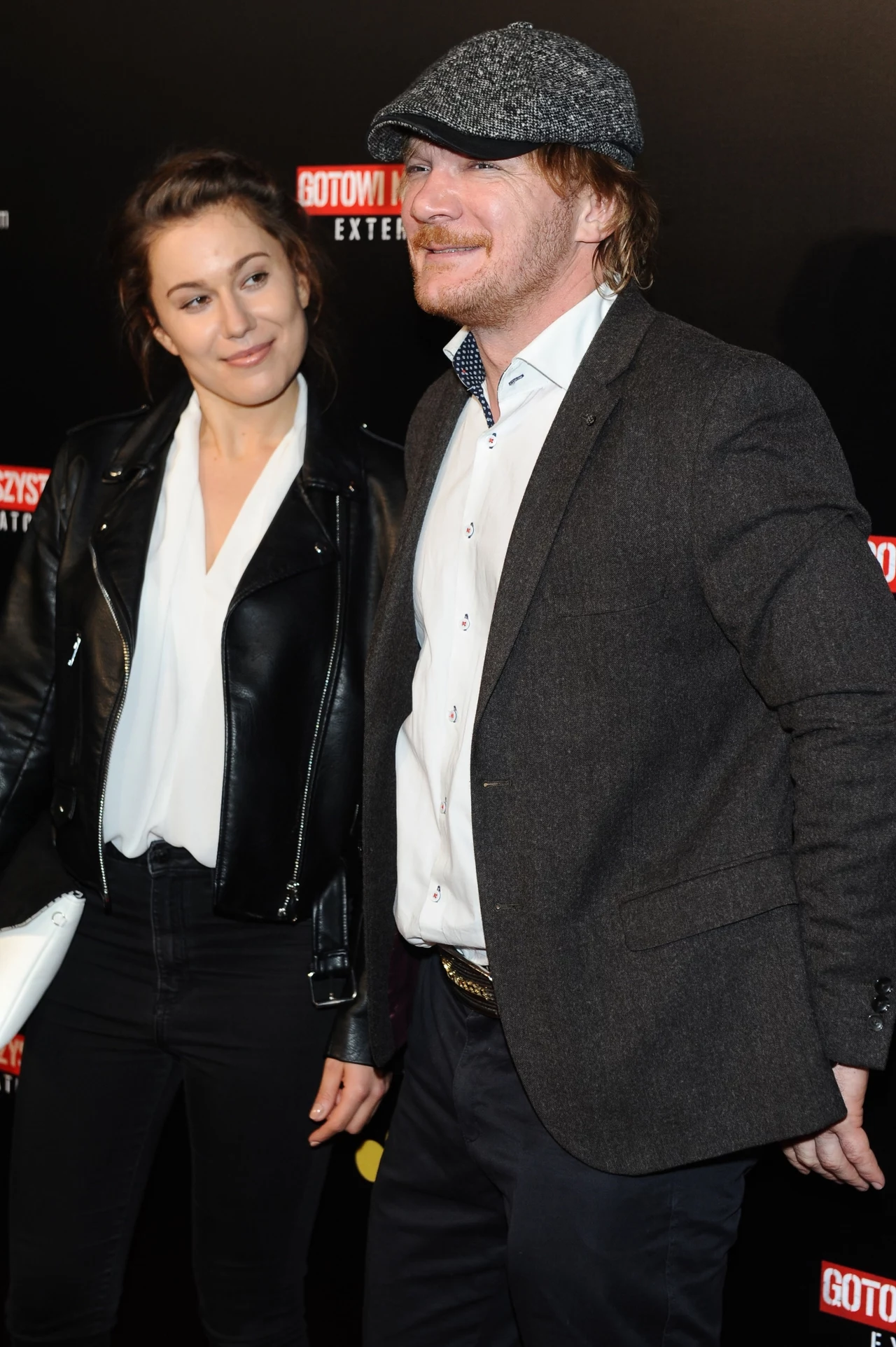 Eryk Lubos na premierze filmu w Warszawie Eryk Lubos na premierze filmu w Warszawie