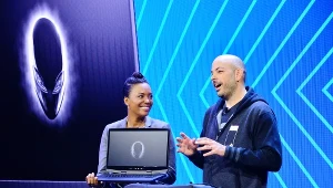 Prezentacja nowości sprzętowych firmy Dell na targach CES 2019 w Las Vegas