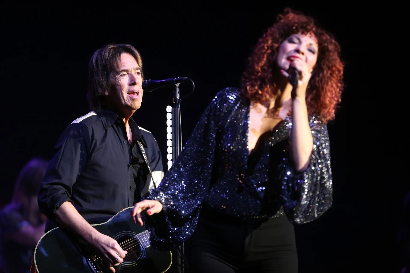 Per Gessle i Helena Josefsson w październiku 2018 r.