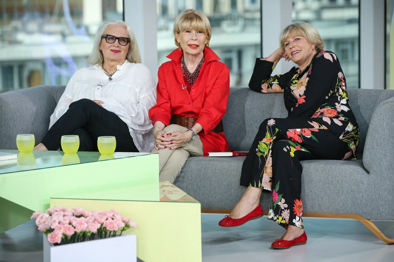 Magda Umer, Zuzanna Łapicka-Olbrychska, Krystyna Janda Magda Umer, Zuzanna Łapicka-Olbrychska, Krystyna Janda