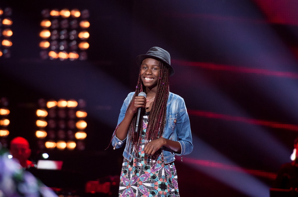 Nandi Lewandowska w "The Voice Kids"