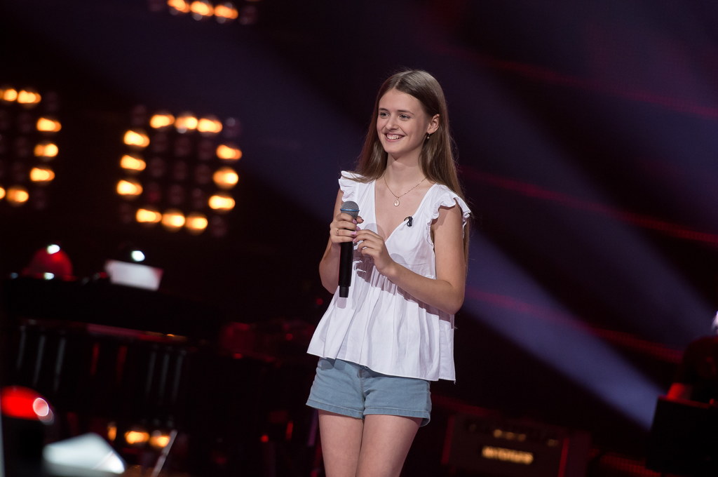 Julia Chmielarska w "The Voice Kids"