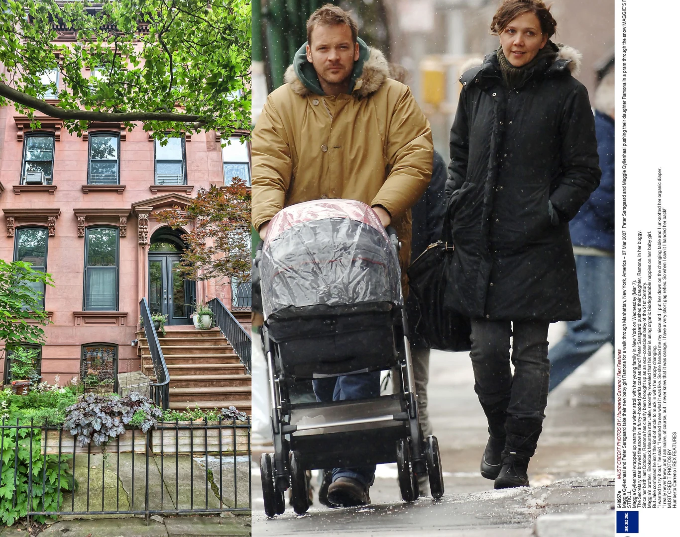 Maggie Gyllenhaal i Peter Sarsgaard sprzedają swój nowojorski dom Maggie Gyllenhaal i Peter Sarsgaard sprzedają swój nowojorski dom