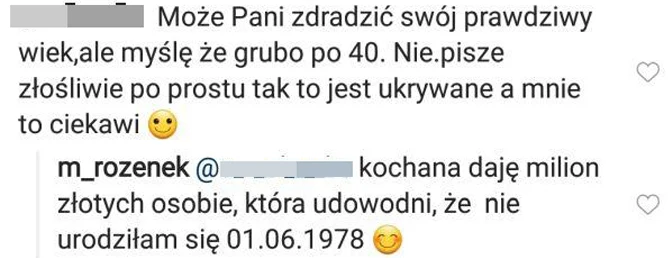 Małgorzata oferuje milion złotych! Małgorzata oferuje milion złotych!