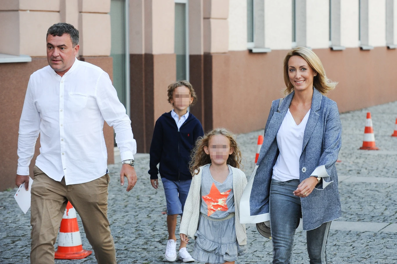 Anna Kalczyńska i Maciej Maciejowski są rodzicami Jasia, Hani i Krysi