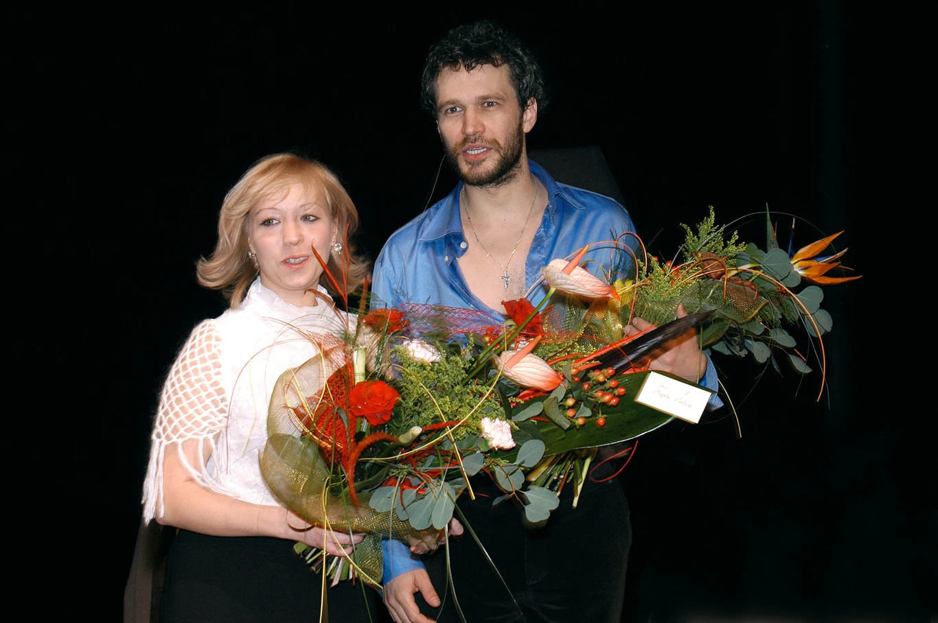 Magda Piekorz i Michał Żebrowski