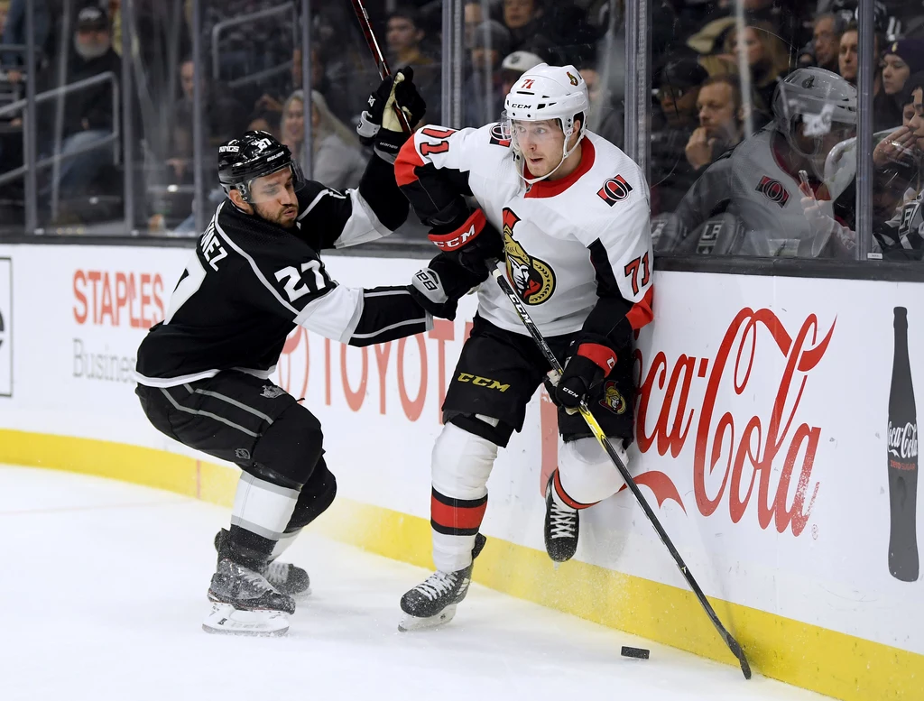 Chris Tierney z Ottawa Senators