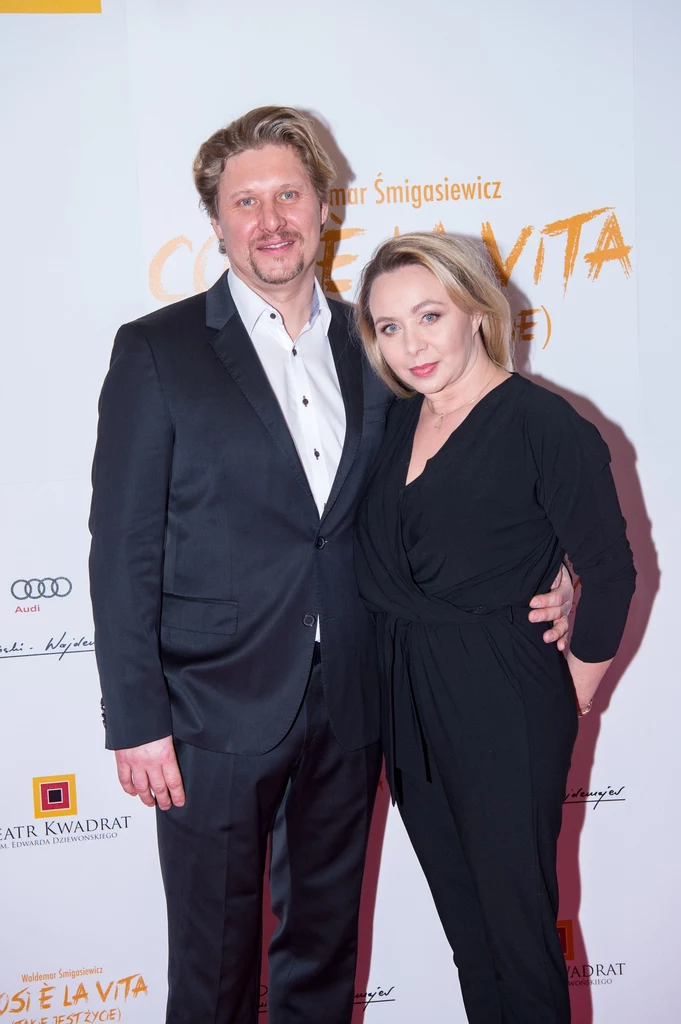Andrzej Nejman z żoną w 2018 roku