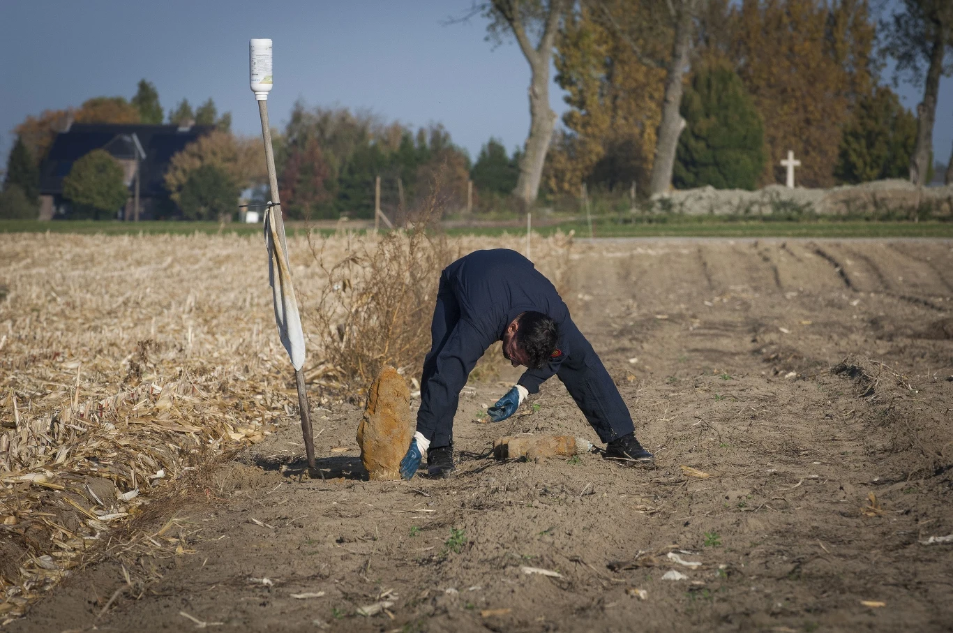 Okres prac rolnych jest najbardziej wytężonym w pracy saperów