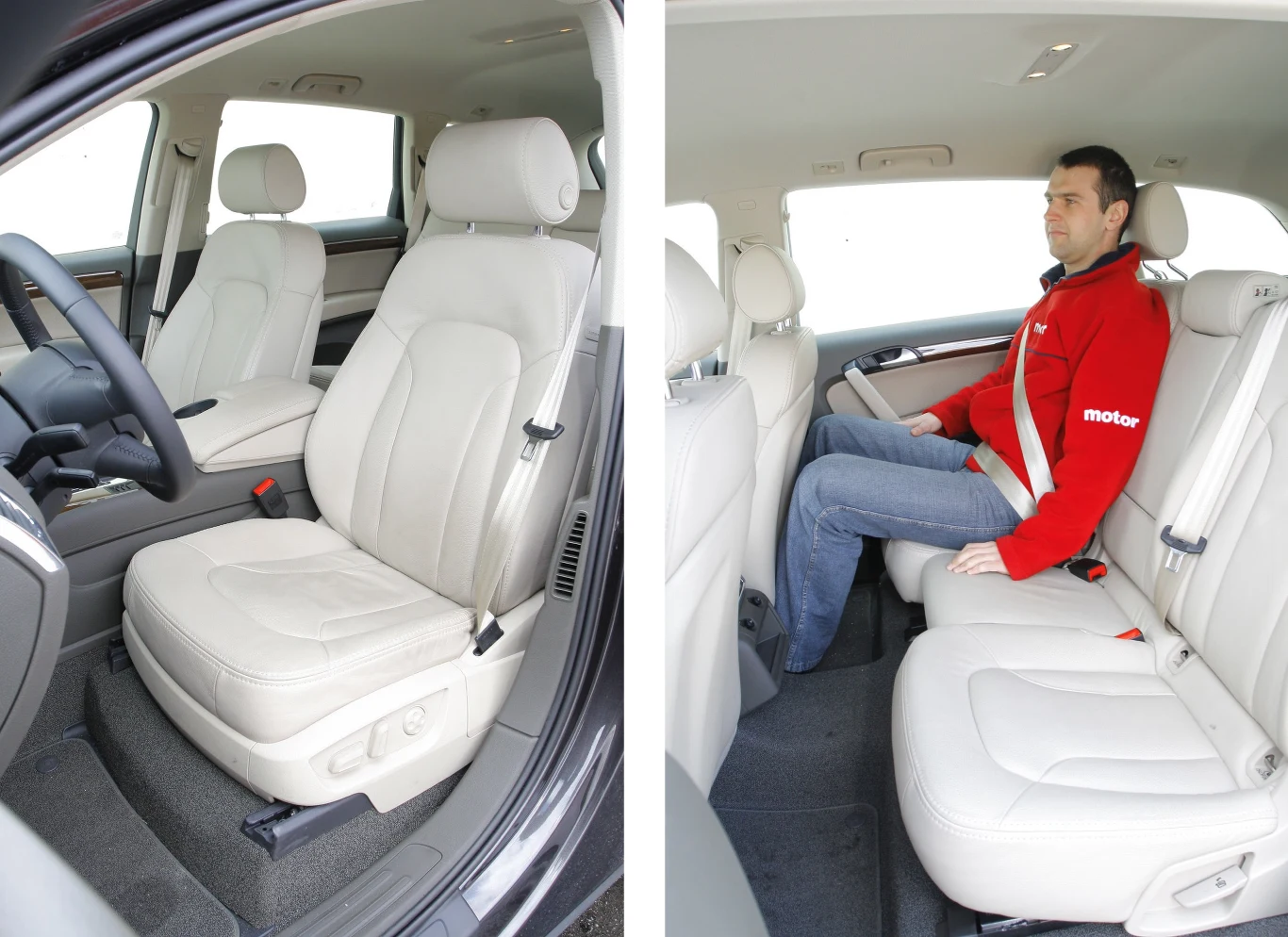 audi q7 fotele