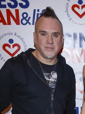 Szymon Wydra na premierze kalendarza