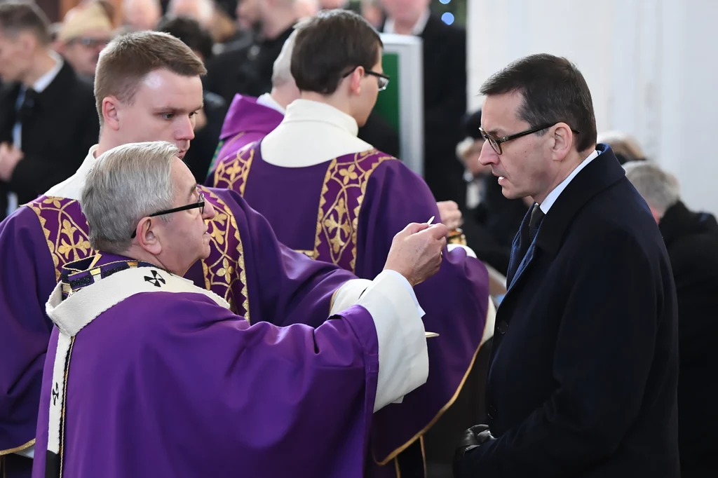 Metropolita gdański abp Sławoj Leszek Głódź i premier Mateusz Morawiecki. Metropolita gdański abp Sławoj Leszek Głódź i premier Mateusz Morawiecki.