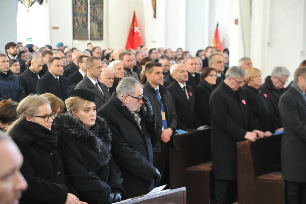 Uroczystości w gdańskiej Bazylice Mariackiej. Uroczystości w gdańskiej Bazylice Mariackiej.