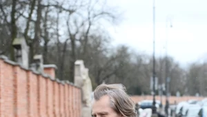 Robert Kozyra przed pogrzebem Zuzanny Łapickiej