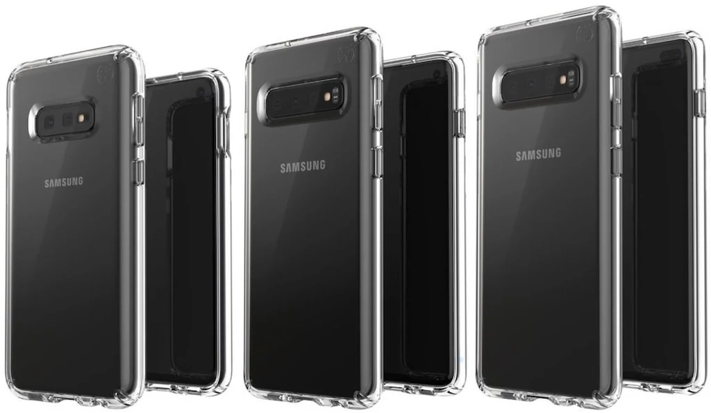 Samsung Galaxy S10 w trzech wariantach / fot. SlashGear