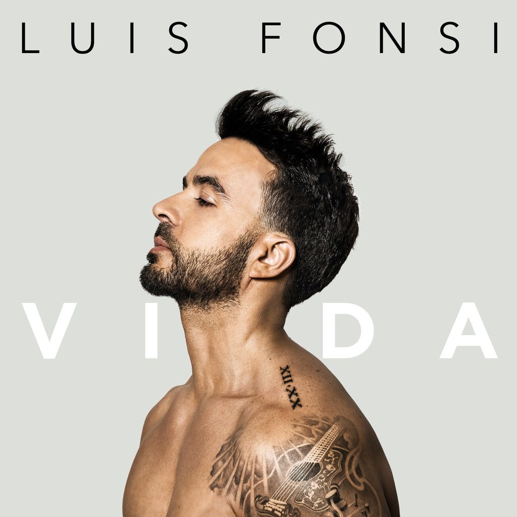 Luis Fonsi na okładce płyty "Vida"