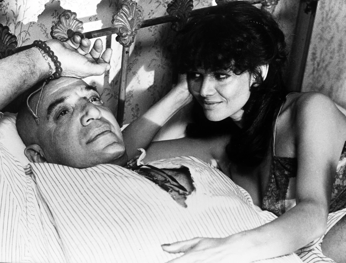 Z Claudią Cardinale w scenie z "Ucieczki na Atenę"