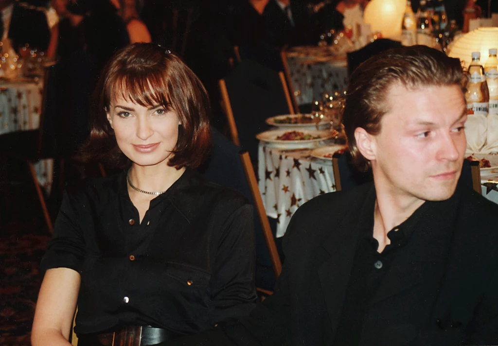 Agnieszka Maciąg z Robertem Wolańskim, 1998 rok