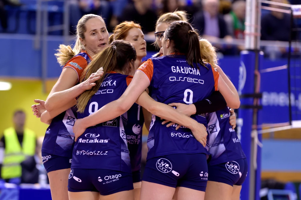 Siatkarki Banku Pocztowego Pałacu Bydgoszcz