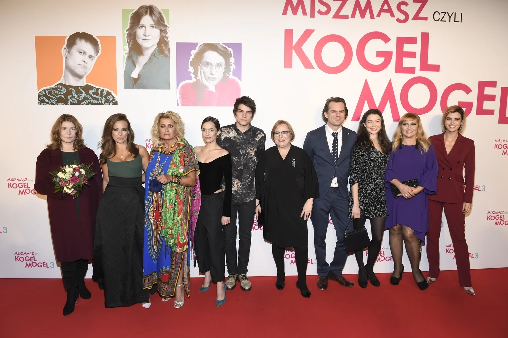 Gwiazdy filmu "Miszmasz, czyli Kogel-Mogel 3"