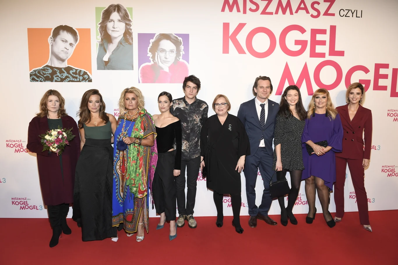 Gwiazdy filmu "Miszmasz, czyli Kogel-Mogel 3"