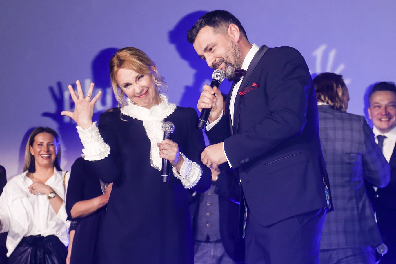 Ewa Lewandowska była zaskoczona! Ewa Lewandowska była zaskoczona!